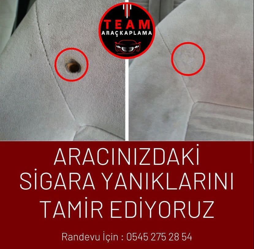 Şaşmaz Sigara Yanığı Tamiri